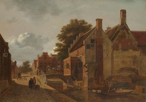 Le Kalvermarkt, La Haye - Jean François Valois