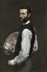 Autoportrait, 1865-66 - Jean Frederic Bazille