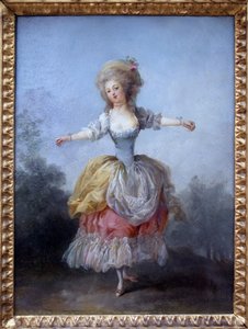 Danseuse sous Louis XVI - Jean Frederic Schall
