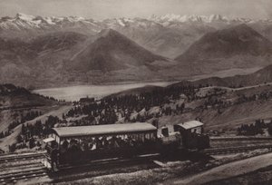 Près de la station Rigi Kulm