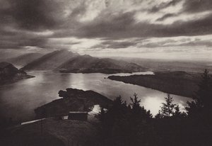 Rigi Kaltbad, ambiance du soir avec vue depuis le Kanzeli - Jean Gaberell