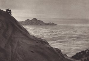 Rigi Kulm, au-dessus de la mer de brouillard - Jean Gaberell