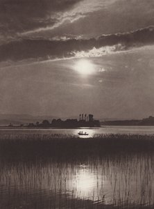 Suisse : Le lac de Zurich, soir - Jean Gaberell