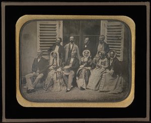Famille et amis à Fleur d