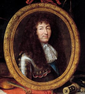 Portrait de Louis XIV, roi de France (détail) - Jean Garnier