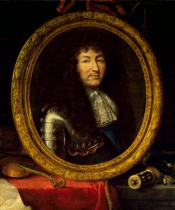 Portrait de Louis XIV, Roi de France (détail) - Jean Garnier