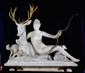 Diane montée sur un cerf