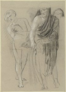 Deux hommes transportant un corps