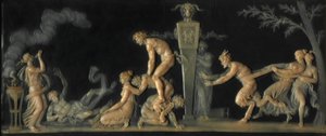 Le jeu du saute-mouton, 1785 - Jean Guillaume Moitte