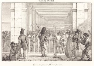 Queue du premier Théâtre français - Jean Henri Marlet