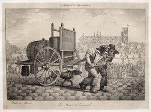 Scènes de Paris : Bains à Domicile - Jean Henri Marlet