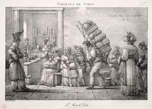 Scènes de Paris : Le Mont-de-Piété - Jean Henri Marlet