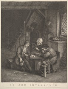 Le Jeu interrompu, 1730-68 - Jean Heudelot