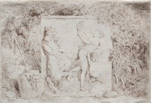 Bacchanale - Jean Honore Fragonard