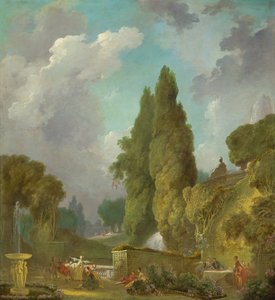 Colin-maillard - Jean Honore Fragonard