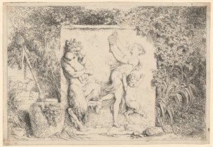 Danse des satyres - Jean Honore Fragonard
