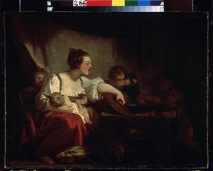 La famille pauvre - Jean Honore Fragonard