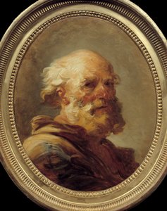 Tête de vieil homme