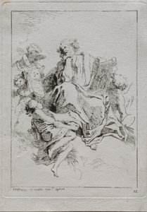 Saint Luc - Jean Honore Fragonard