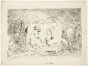 Danse des satyres, tirée des Bacchanales, ou jeux des satyres - Jean Honore Fragonard
