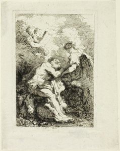 Saint Jérôme - Jean Honore Fragonard