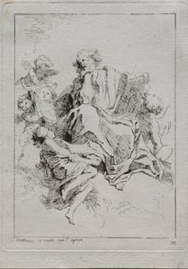 Saint Luc - Jean Honore Fragonard