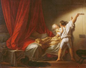 Le Verrou, c.1778 - Jean Honore Fragonard