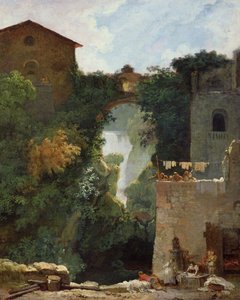 Les Chutes de Tivoli - Jean Honore Fragonard