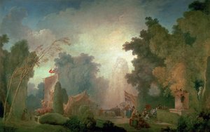 La Fête à Saint-Cloud - Jean Honore Fragonard