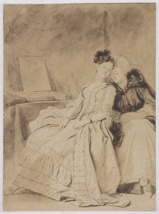 La conversation intime, vers 1778 - Jean Honore Fragonard