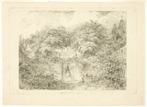 Le Petit Parc - Jean Honore Fragonard