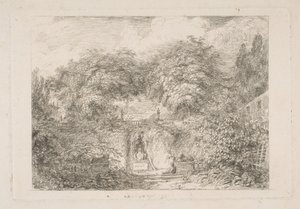 Le petit parc, vers 1763 - Jean Honore Fragonard