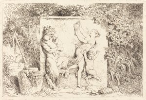 La danse des satyres - Jean Honore Fragonard