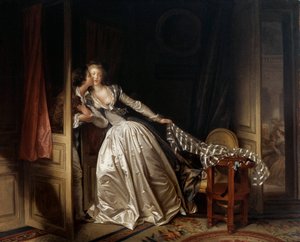 Le Baiser volé, fin des années 1780 - Jean Honore Fragonard