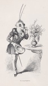 Un vieux papillon de Scènes de la vie privée et publique des animaux, vers 1837-47 - Jean Ignace Isidore Gérard