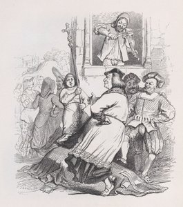Le Violoneux de Meudon des Œuvres Complètes de Béranger