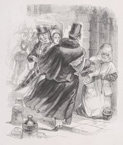 La Pauvre Femme des Œuvres complètes de Béranger, 1836 - Jean Ignace Isidore Gérard
