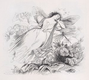 La Sylphide des Œuvres complètes de Béranger, 1836 - Jean Ignace Isidore Gérard