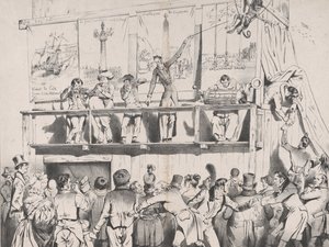 Zing! Zing! Boom_Boom_Boom!!! Le spectacle des grands acrobates politiques, août 1833 - Jean Ignace Isidore Gérard