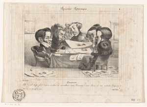 Caricature des censeurs français - Jean Ignace Isidore Gérard Grandville