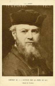 Autoportrait de Jean-Jacques Henner, artiste français - Jean Jacques (after) Henner
