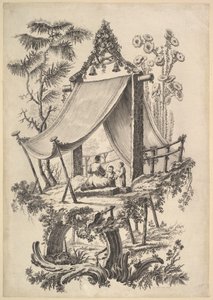 Cabane dans les arbres, 1773 - Jean Jacques Avril