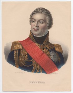 Louis-Alexandre Berthier 1753-1815, Prince de Wagram, Prince de Neuchâtel, 1835 - Jean Jacques Francois Monanteuil