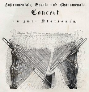 Concert instrumental, vocal et phénoménal - Jean Jacques Grandville