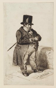 Type rentier, 1840 - Jean Jacques Grandville