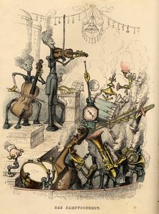 Concert à vapeur - Jean Jacques Grandville