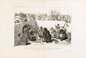 Le peuple livré aux taxes vampires. De La Caricature, 1833 - Jean Jacques Grandville