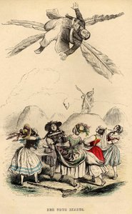 Le nouvel Icare, années 1840 - Jean Jacques Grandville