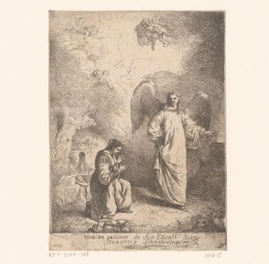 Annonciation - Jean Jacques II Lagrenee