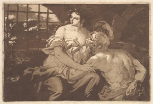 La charité romaine, dans un album contenant Recueil de Compositions par..., 1782-1821
